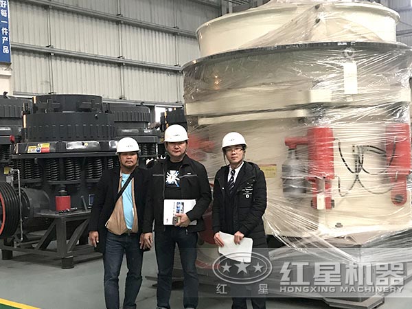 100tph中碎圓錐碎石機廠家實力強、優(yōu)惠多