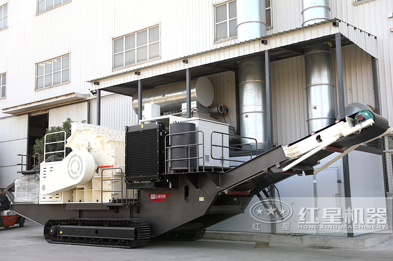 履帶式建筑渣土粉碎機(jī)
